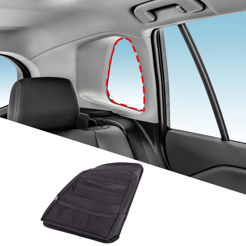 Car Trunk Organizer Foldable Storage Box - Rear Quarter Window Organizer Storage Bag