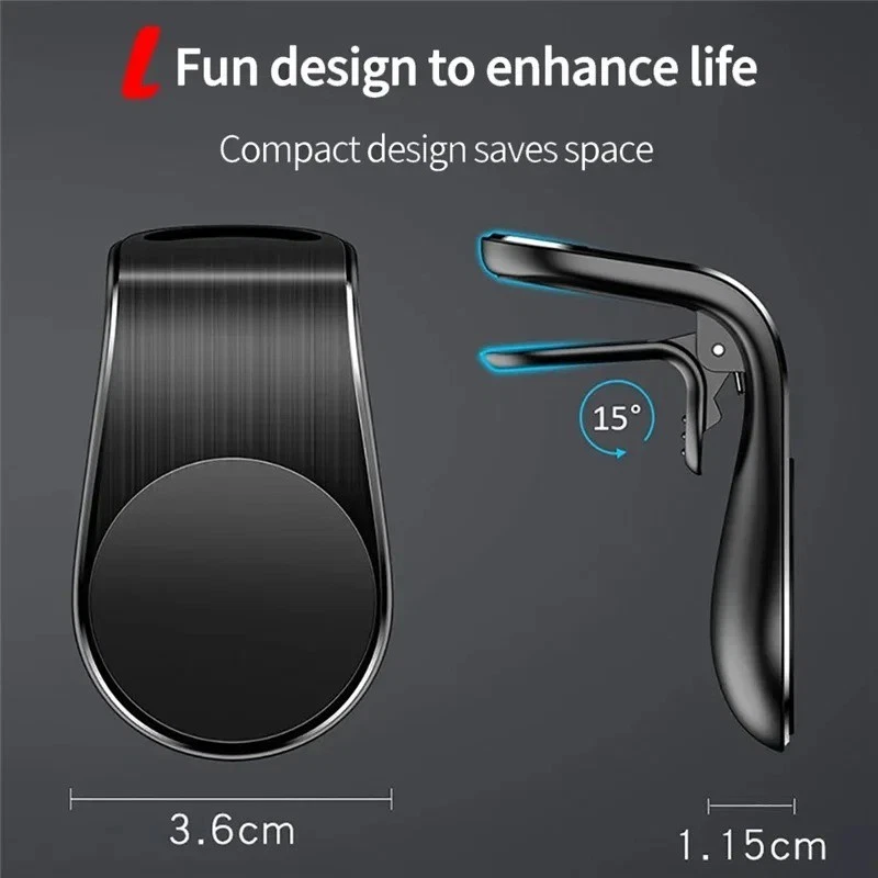 Universal Metal Magnetic Car P - Magnetic Phone Holder For Car Vent ulasan dan harga