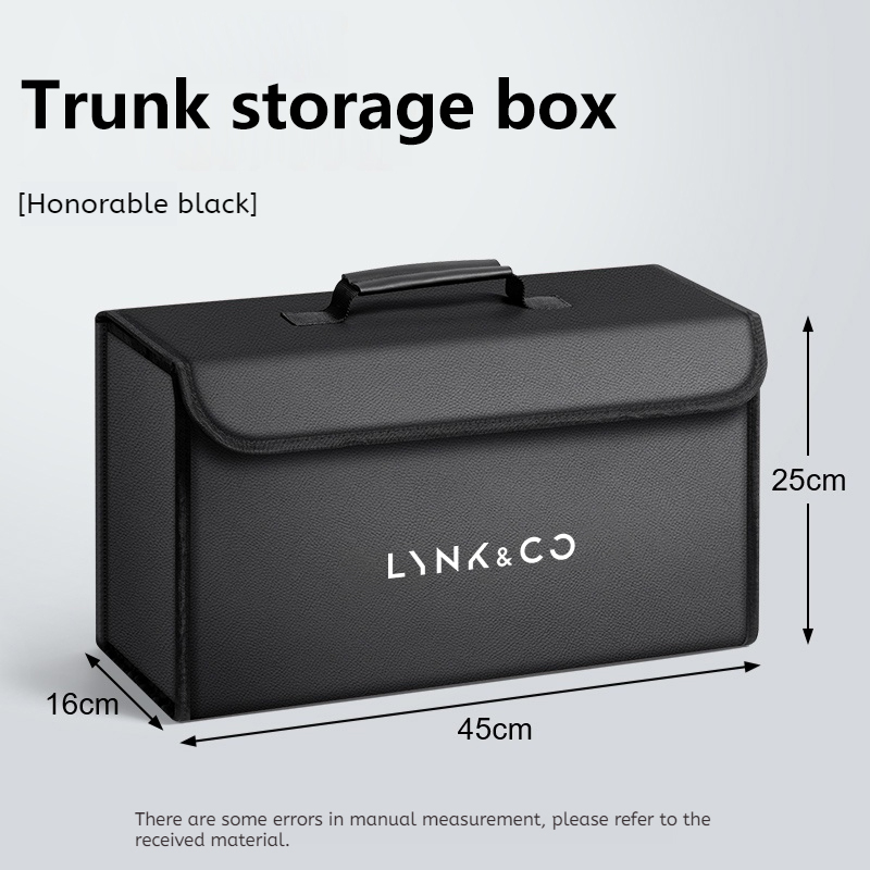 Car Leather Trunk Storage Box  - Car Trunk Organizer Foldable Storage Box ulasan dan harga