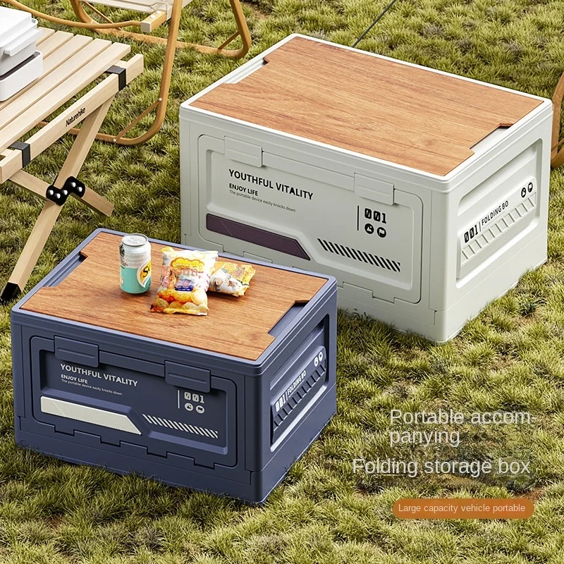 Folding Outdoor Camping Storag - Car Trunk Organizer Foldable Storage Box ulasan dan harga