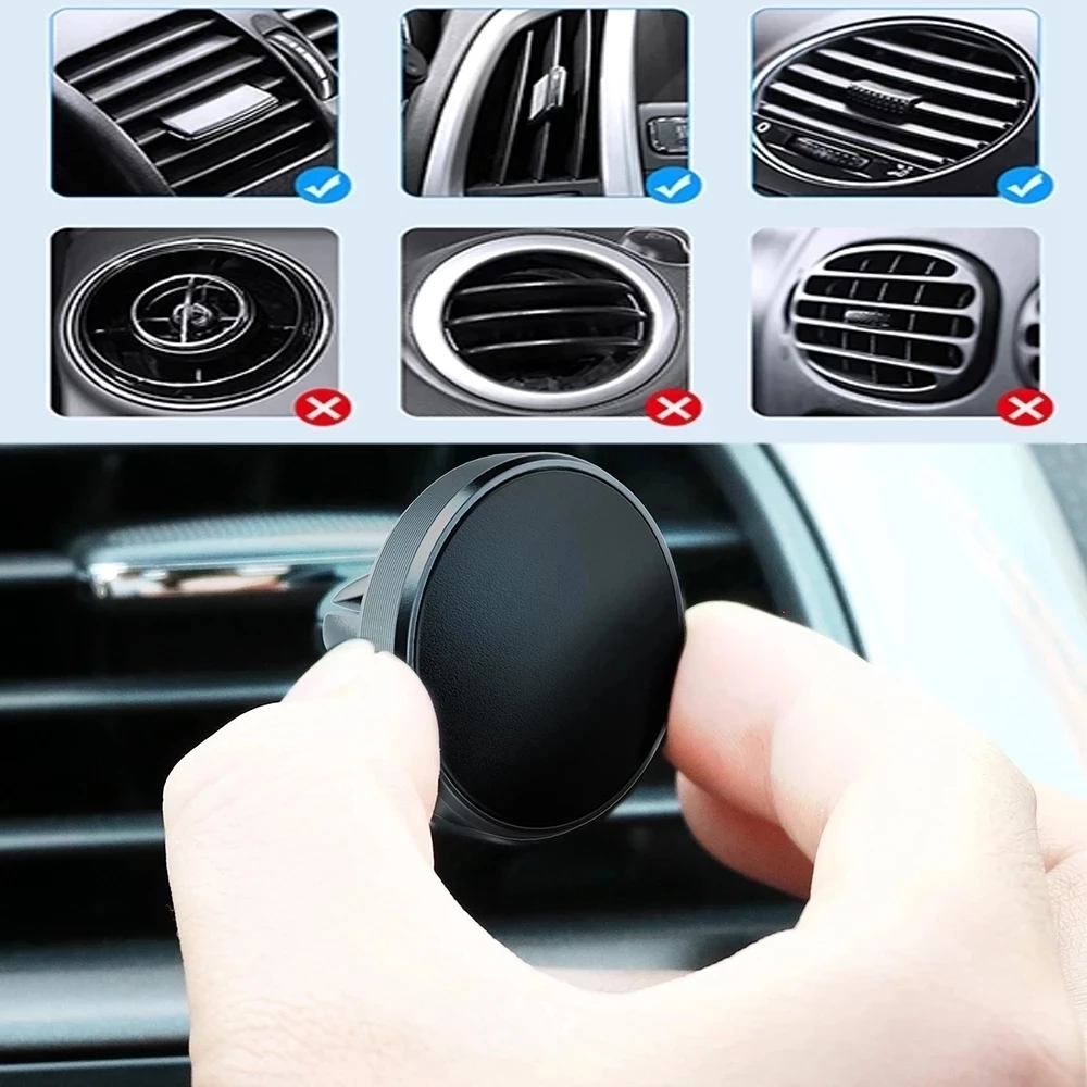 Car Phone Holder Magnetic Univ - Magnetic Phone Holder For Car Vent ulasan dan harga