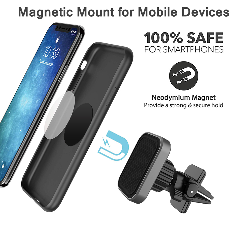 Multifunctional Universal Car  - Magnetic Phone Holder For Car Vent ulasan dan harga