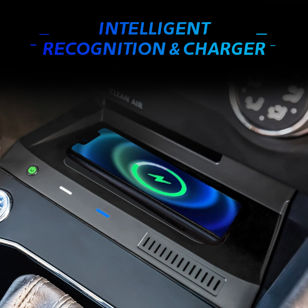 Car Wireless Charging Pad For  - Wireless Car Charger Mount Fast Charging ulasan dan harga
