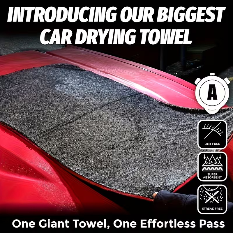 Super Absorbent Microfiber Car - Microfiber Car Drying Towel Super Absorbent ulasan dan harga