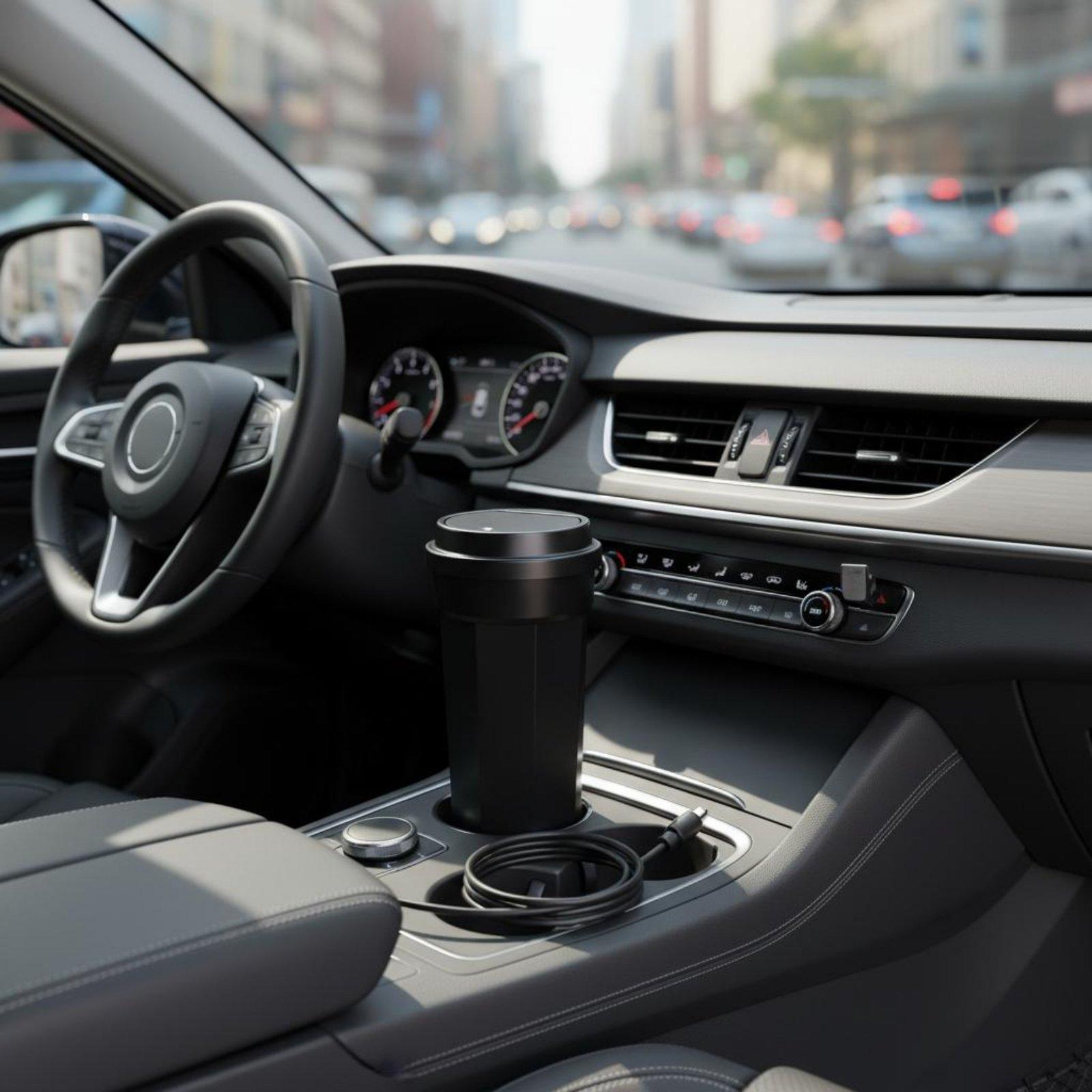 Car Trash Can with Lid Small A - Waterproof Car Trash Can With Lid ulasan dan harga