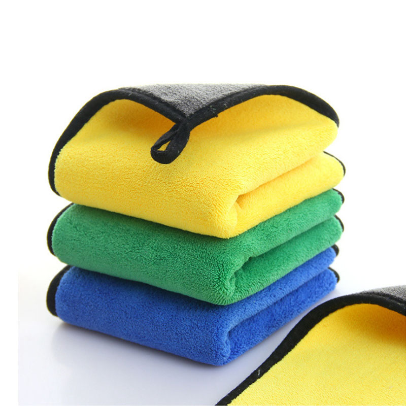 Microfiber Cleaning Towel Supe - Microfiber Car Drying Towel Super Absorbent ulasan dan harga