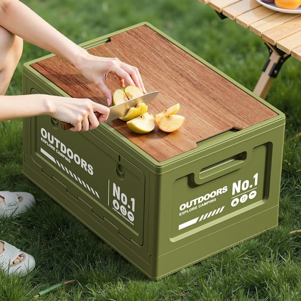 Camping Folding Storage Box wi - Car Trunk Organizer Foldable Storage Box ulasan dan harga