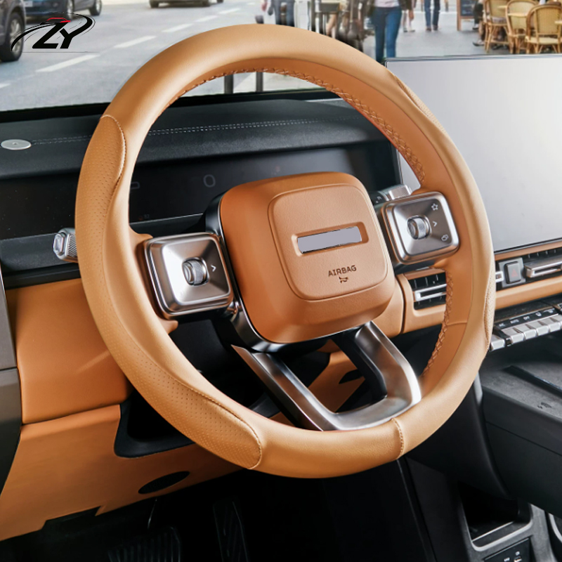 For Chery ICAR V27 ICAUR V27 2 - Car Steering Wheel Cover Anti Slip Breathable ulasan dan harga