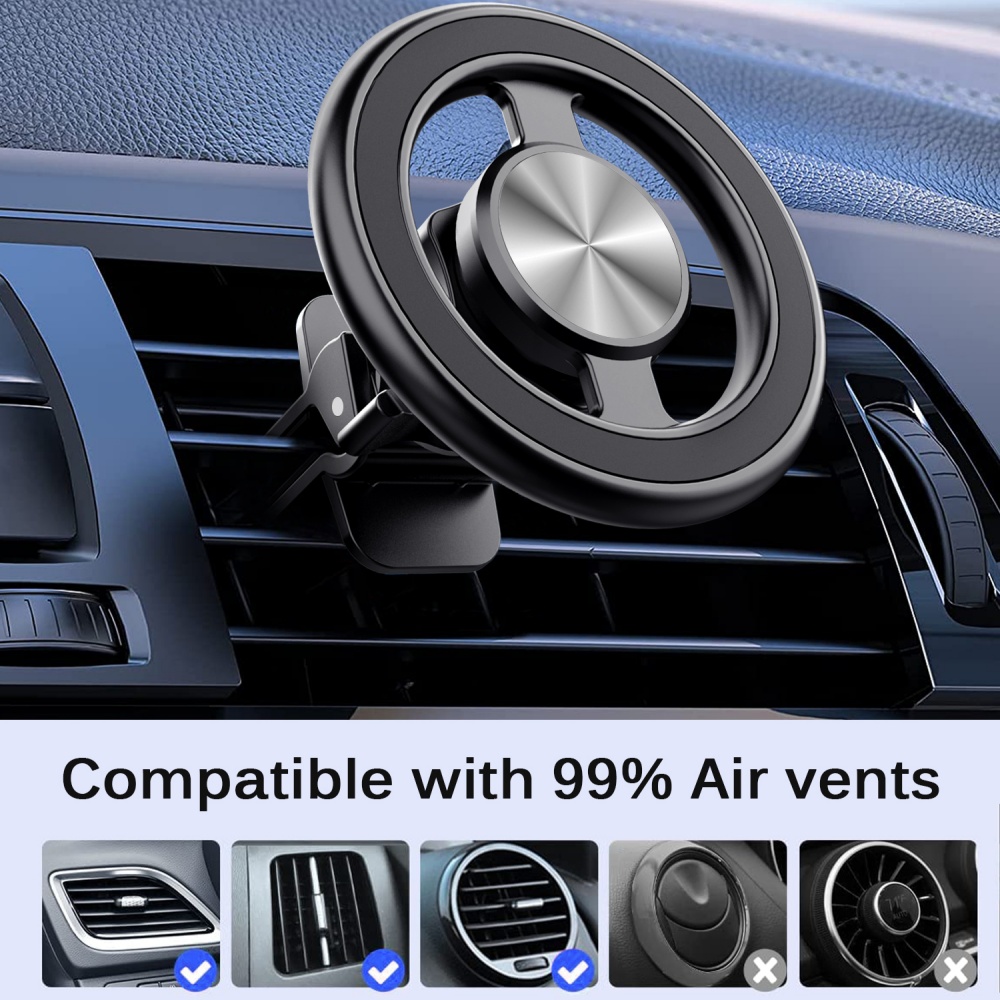 Magnetic Car Phone Holder Mini - Magnetic Phone Holder For Car Vent ulasan dan harga